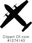 Plane Clipart #1274143 by Vector Tradition SM
