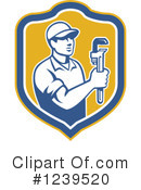 Plumber Clipart #1239520 by patrimonio