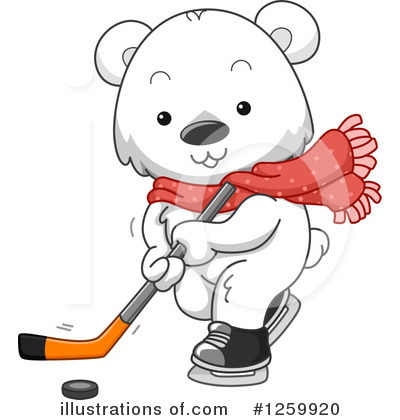 Hockey Clipart #1271779 - Illustration by BNP Design Studio