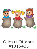 Potato Sack Race Clipart #1315436 by visekart