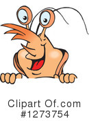 Prawn Clipart #1273754 by Dennis Holmes Designs