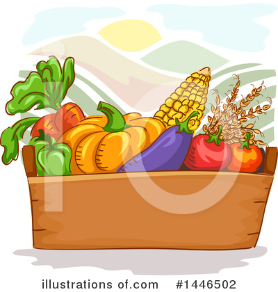 Corn Clipart #1165798 - Illustration by LaffToon