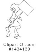 Protestor Clipart #1434139 by djart