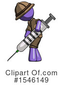 Purple Design Mascot Clipart #1546149 by Leo Blanchette