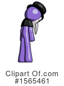 Purple Design Mascot Clipart #1565461 by Leo Blanchette