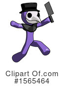 Purple Design Mascot Clipart #1565464 by Leo Blanchette