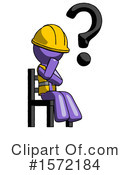 Purple Design Mascot Clipart #1572184 by Leo Blanchette