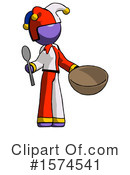 Purple Design Mascot Clipart #1574541 by Leo Blanchette