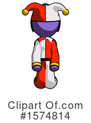 Purple Design Mascot Clipart #1574814 by Leo Blanchette