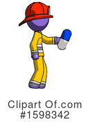 Purple Design Mascot Clipart #1598342 by Leo Blanchette