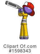Purple Design Mascot Clipart #1598343 by Leo Blanchette