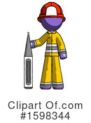 Purple Design Mascot Clipart #1598344 by Leo Blanchette
