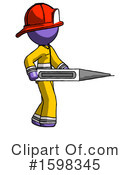 Purple Design Mascot Clipart #1598345 by Leo Blanchette