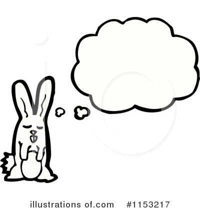 Royalty-Free (RF) Rabbit Clipart Illustration by lineartestpilot - Stock Sample #1153217