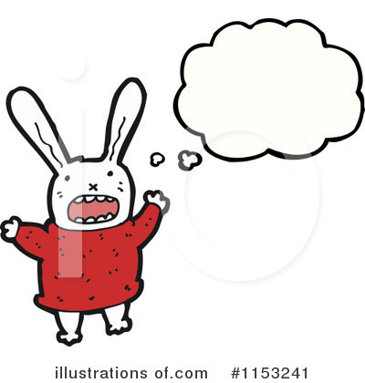 Royalty-Free (RF) Rabbit Clipart Illustration by lineartestpilot - Stock Sample #1153241