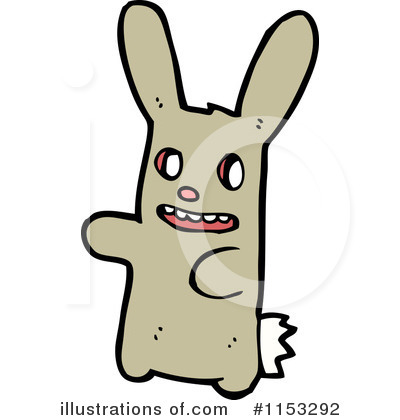 Royalty-Free (RF) Rabbit Clipart Illustration by lineartestpilot - Stock Sample #1153292