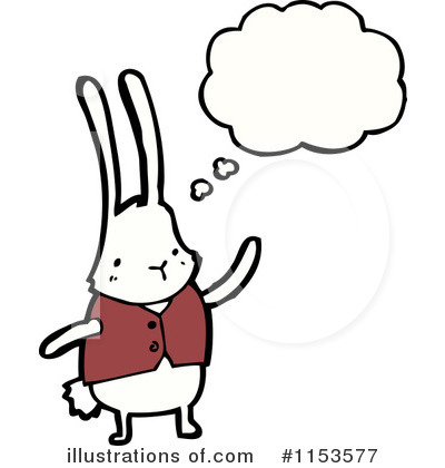 Royalty-Free (RF) Rabbit Clipart Illustration by lineartestpilot - Stock Sample #1153577