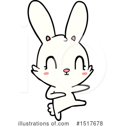 Rabbit Clipart #1517678 - Illustration by lineartestpilot