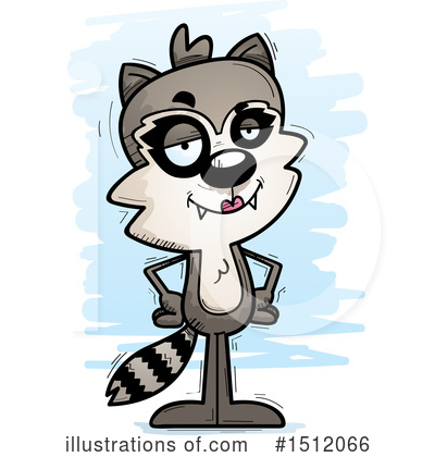Raccoon Clipart #1512066 by Cory Thoman