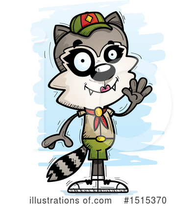 Raccoon Clipart #1515370 by Cory Thoman