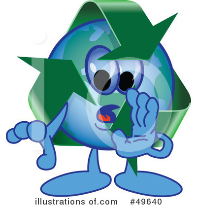 Recycle Mascot Clipart #49644 - Illustration by Toons4Biz
