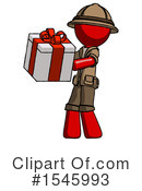 Red Design Mascot Clipart #1545993 by Leo Blanchette