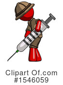 Red Design Mascot Clipart #1546059 by Leo Blanchette