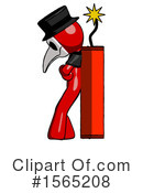 Red Design Mascot Clipart #1565208 by Leo Blanchette