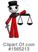 Red Design Mascot Clipart #1565213 by Leo Blanchette