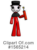 Red Design Mascot Clipart #1565214 by Leo Blanchette