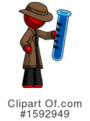 Red Design Mascot Clipart #1592949 by Leo Blanchette