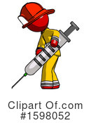 Red Design Mascot Clipart #1598052 by Leo Blanchette