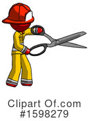 Red Design Mascot Clipart #1598279 by Leo Blanchette