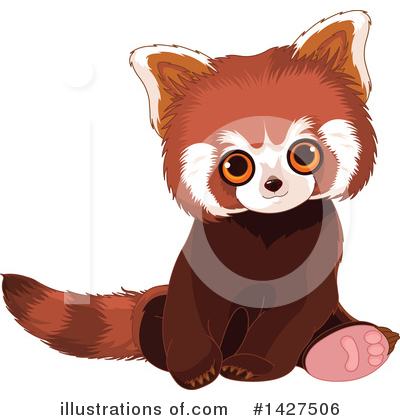 Red Panda Clipart #1427506 - Illustration by Pushkin
