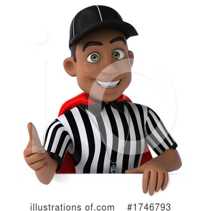 Referee Clipart #1746793 - Illustration by Julos