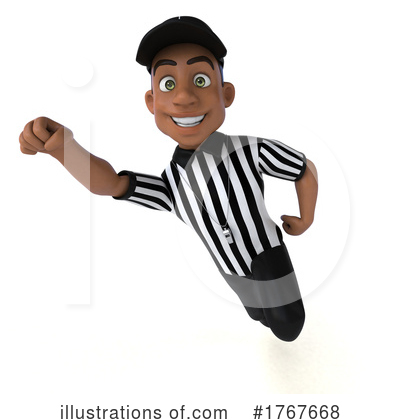 Referee Clipart #1767629 - Illustration by Julos