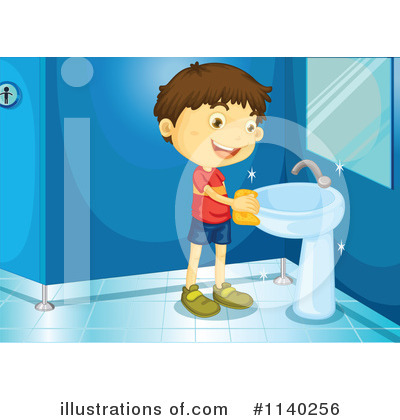 Restroom Clipart #1140252 - Illustration by Graphics RF