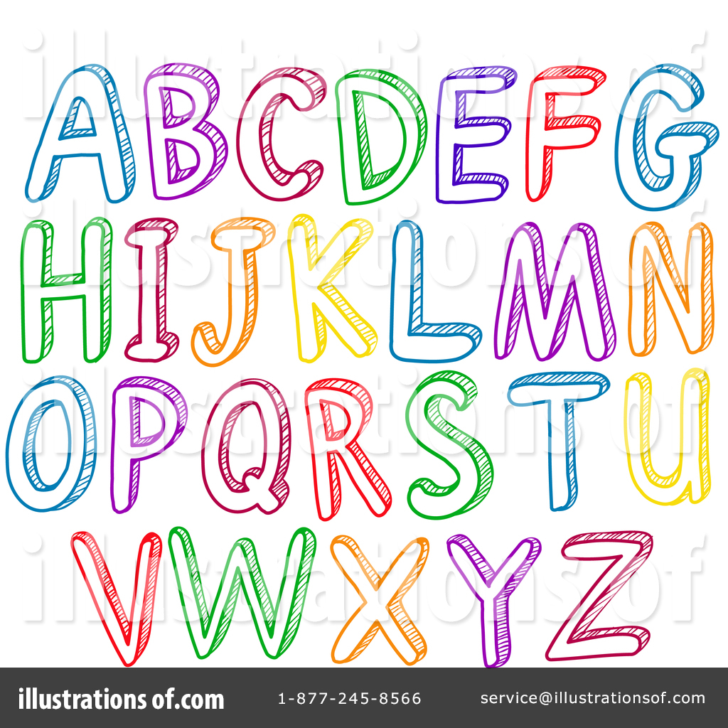 Alphabet Clipart 1474497 Illustration By Graphics Rf