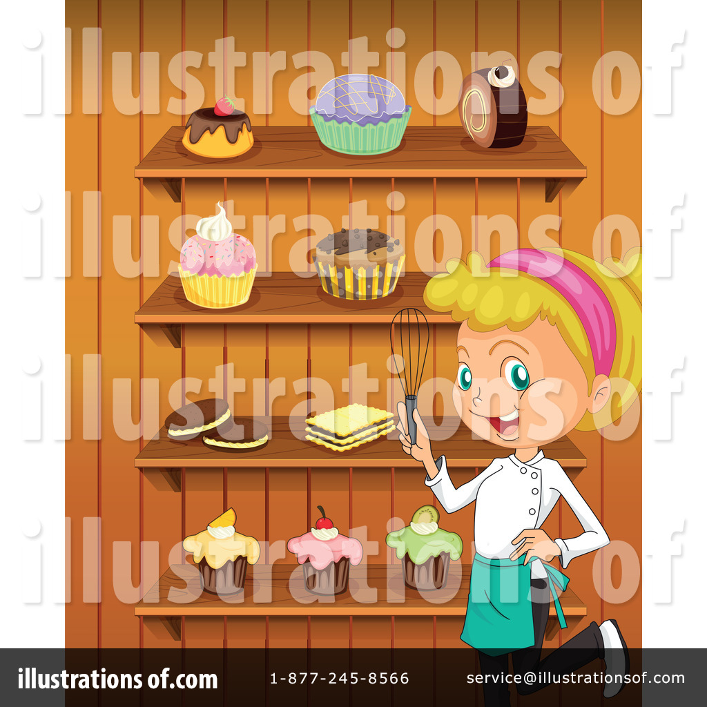 Bakery Clipart #1134633 - Illustration by Graphics RF