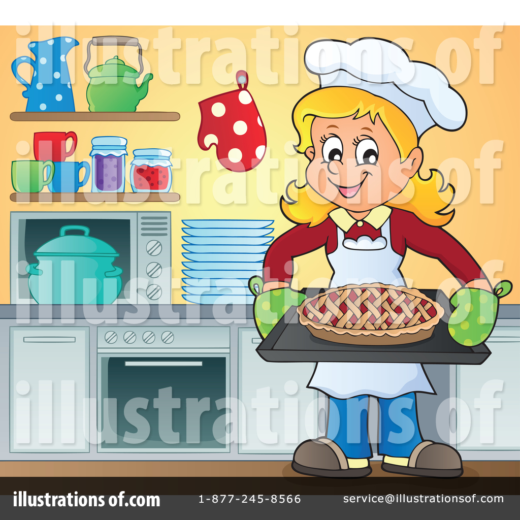Baking Clipart #1450333 - Illustration by visekart