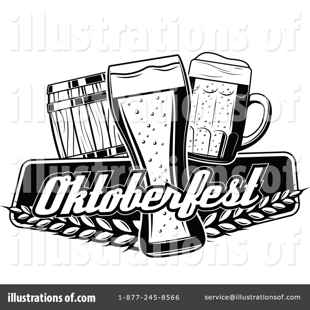 Beer Clipart #1764109 - Illustration by Vector Tradition SM