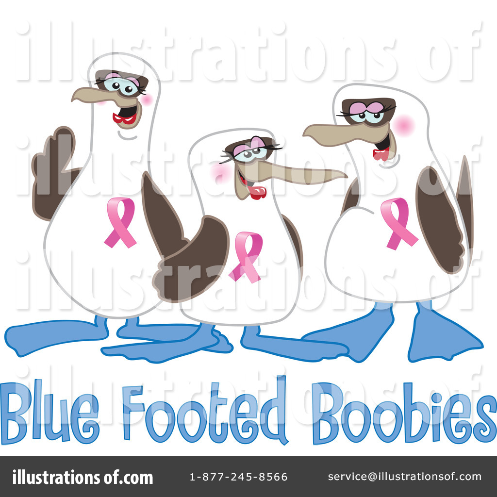 Blue Footed Boobie Clipart 1058777 Illustration By Toons4biz 0196