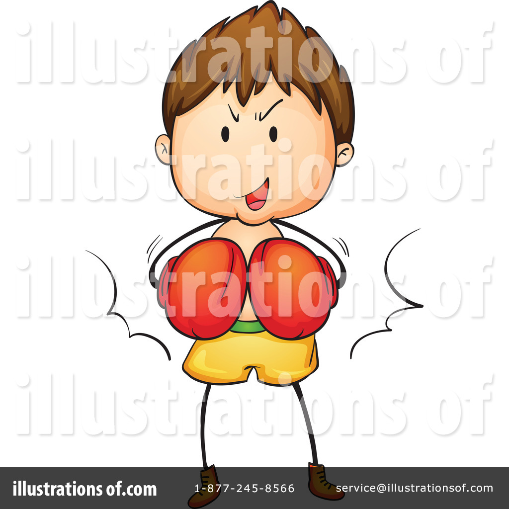 Boxing Clipart #1132795 - Illustration by Graphics RF