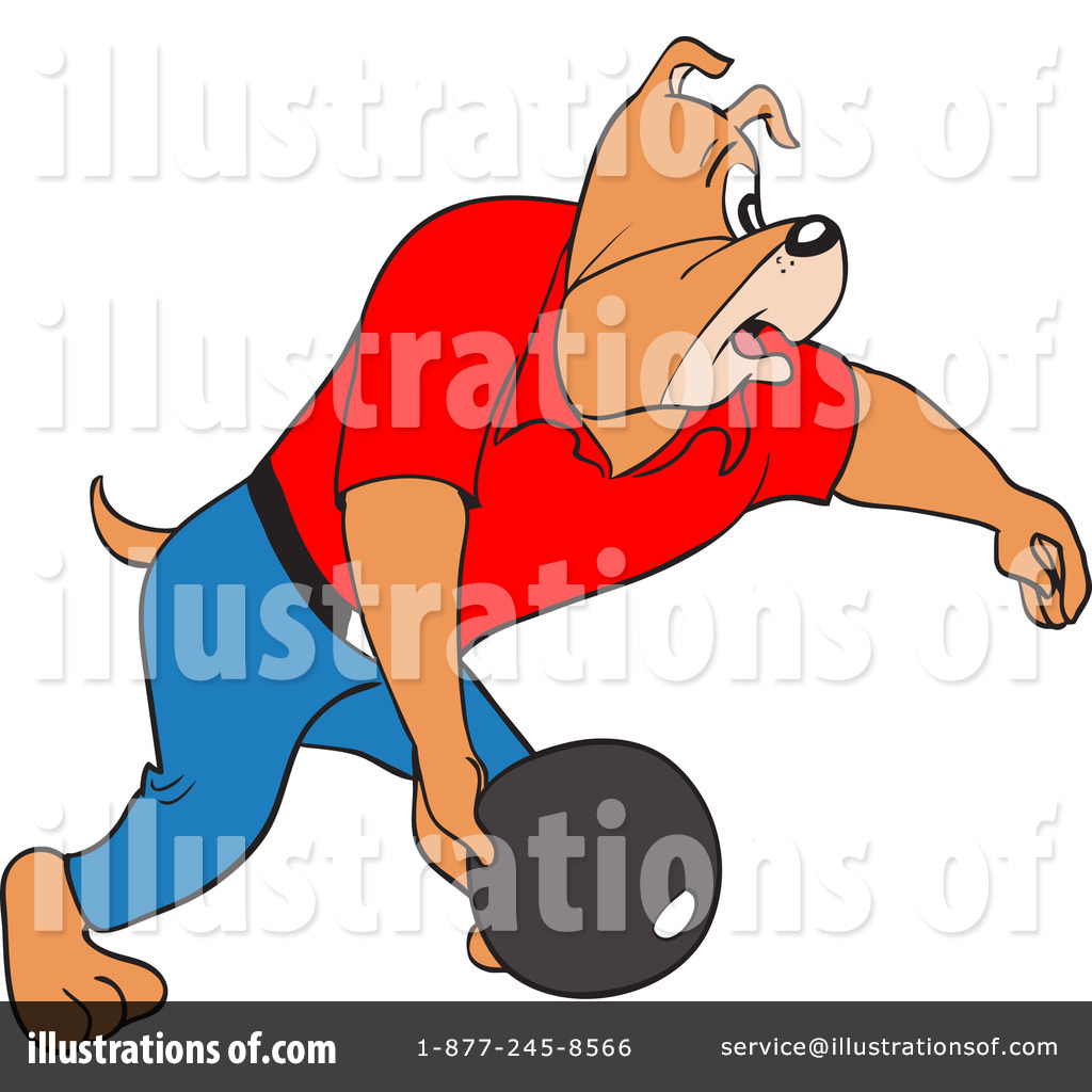 bowling clipart pictures of dogs