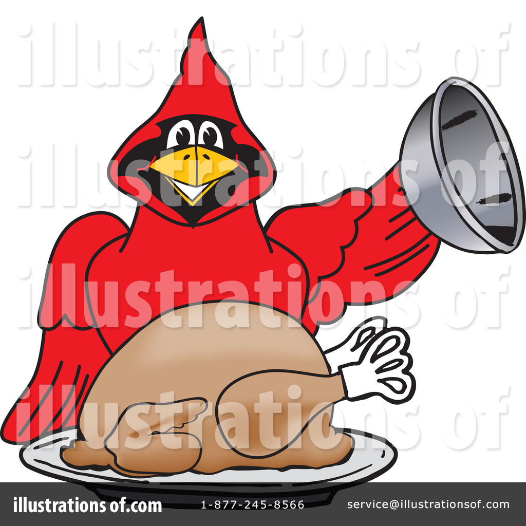 Cardinal Clipart, Clip art illustration of Cartoon Cardinal…