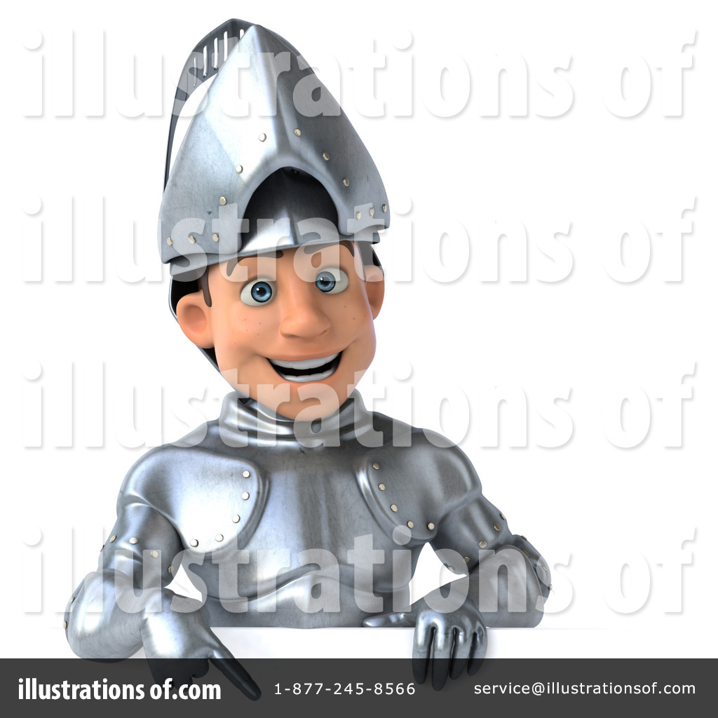 Caucasian Male Knight Clipart Illustration By Julos