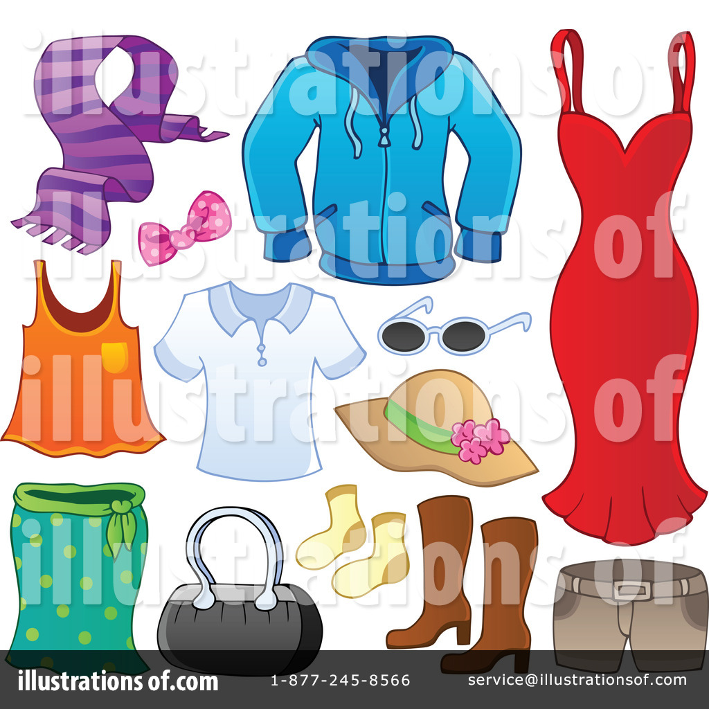 Clothes Clipart #1114870 - Illustration by visekart