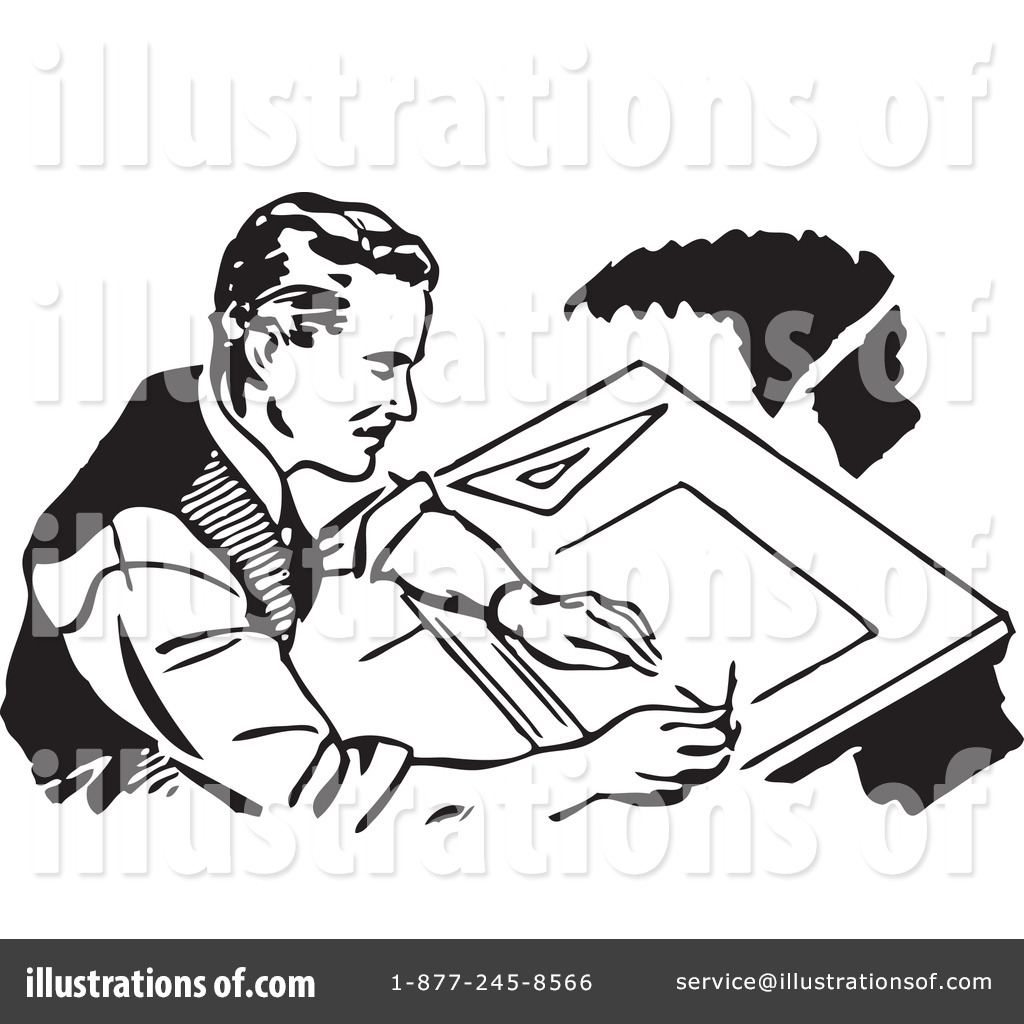 Drafting Clipart #210312 - Illustration by BestVector