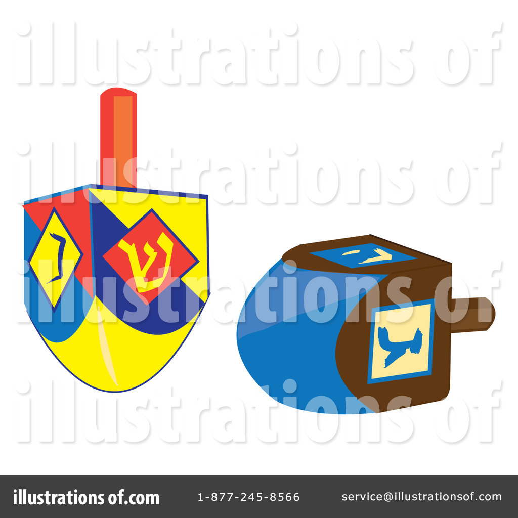 hanukkah dreidel clipart