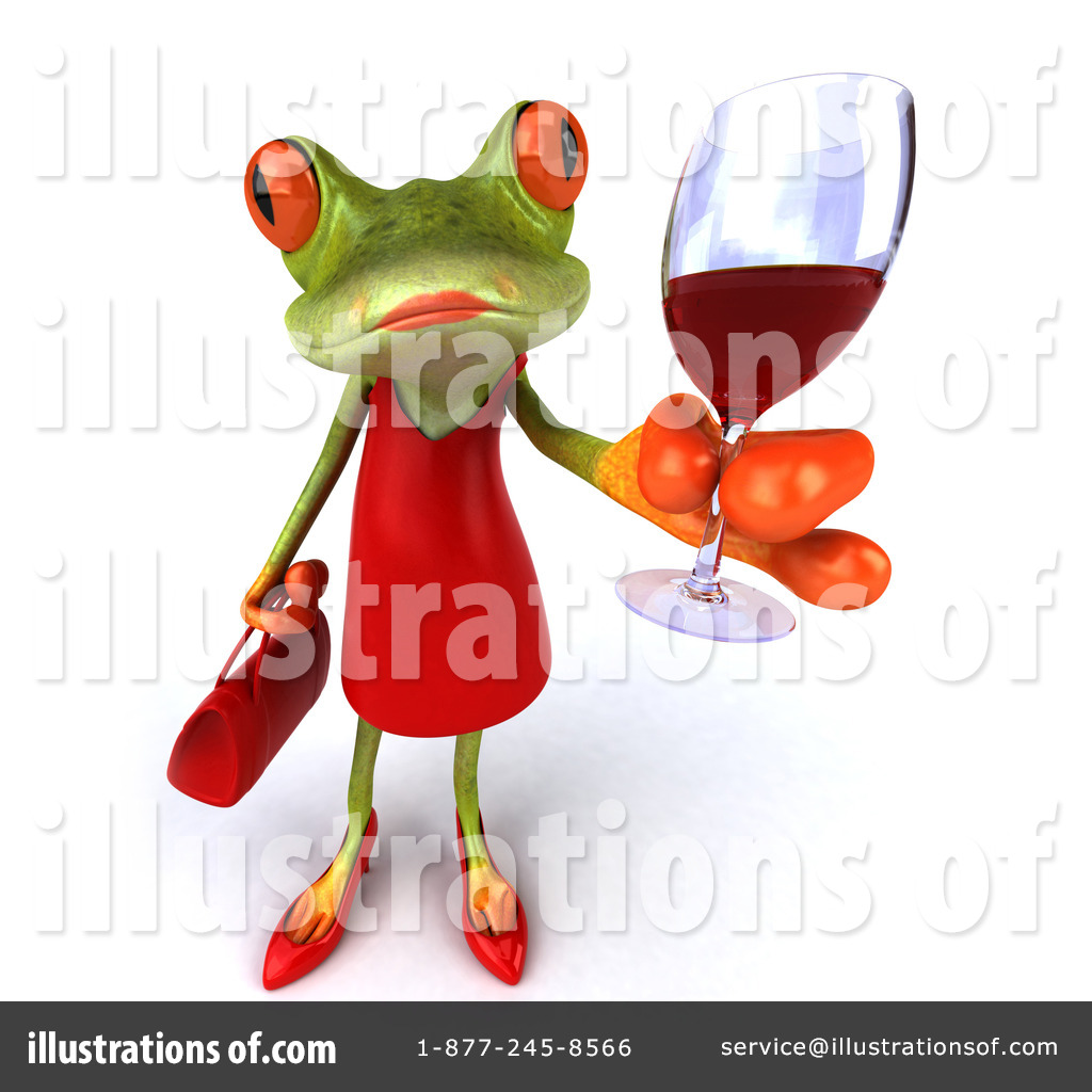 Female Frog Clipart #1294187 - Illustration by Julos